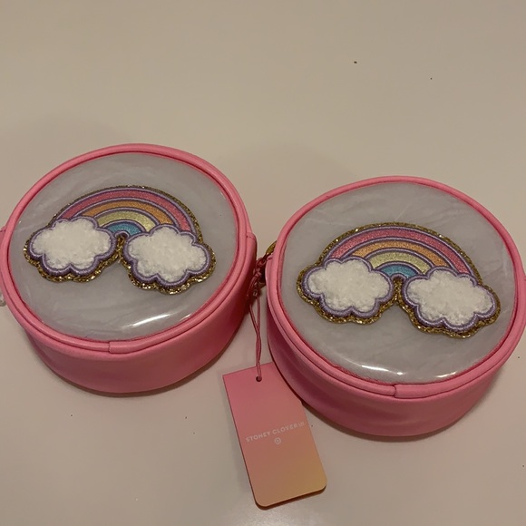 🎉ONE LEFT!🎉 Stoney Clover Lane x Target Rainbow Patch Mini Circle Pouch - Picture 8 of 14